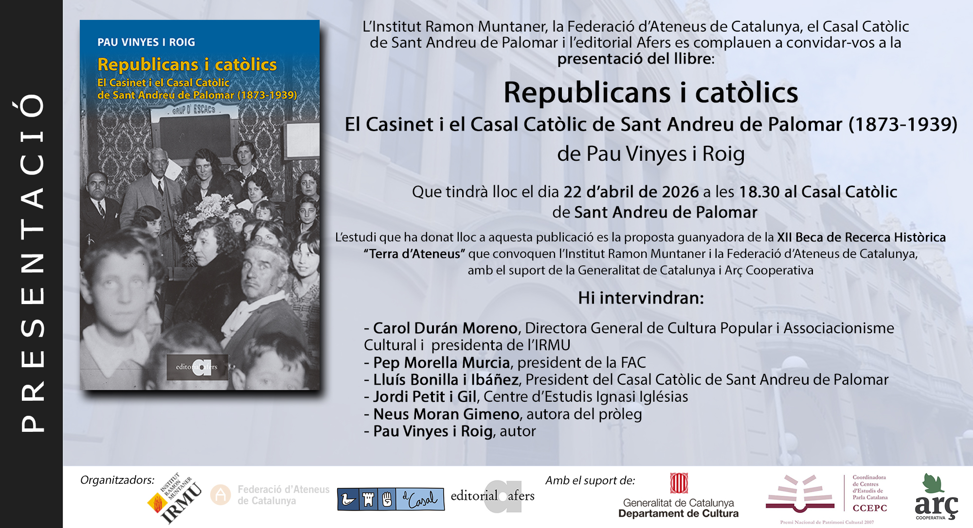 Sant Andreu de Palomar, 22 d'abril